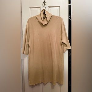 ZARA Mock Neck Dress